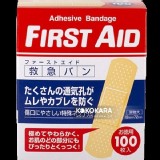 FIRST AID急救創可貼 (19mm x 72mm) 100入（二盒）