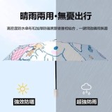 三麗鷗自動全遮光雨傘 A.玉桂狗