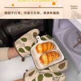 北歐風廚房棉麻隔熱手套(2入一包) 特價：$45