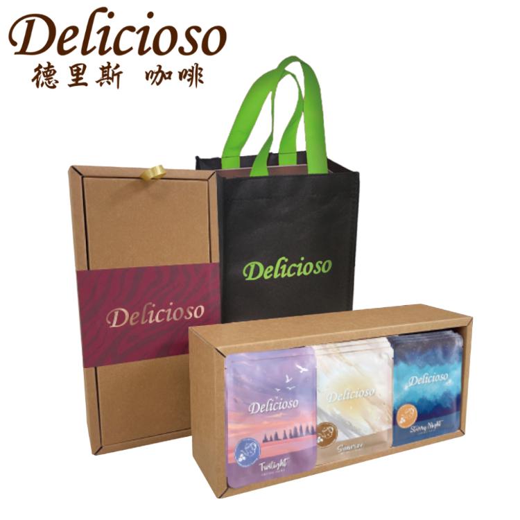 免運!【德里斯 Delicioso】好咖濾掛式咖啡12gx30入_附贈環保購物袋 濾掛咖啡12gX30入