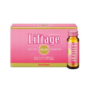 免運!【SUNTORY 三得利】Liftage麗芙緹PG-EX 10瓶/盒 (2盒20瓶，每瓶133.2元)