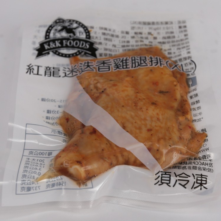 紅龍迷迭香雞腿排XL(210g±10g/包)