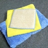居家清潔試用包 5折特價廚房3寶勝過抹布10條(雙效油切布＋奇蹟布＋絨毛抹布)。