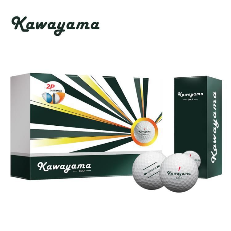 Kawayama GOLF 川山高爾夫球 (桿桿好系列) 2層球 (1打12顆)