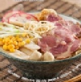 日本正宗　博多豚骨拉麵 『使用日本原裝進口濃縮湯包』*內含拉麵、湯包、材料包~單人份~ 特價：$60