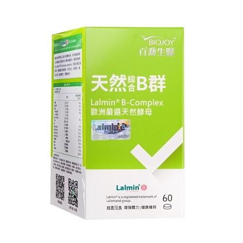 百喬生醫，天然B群，Lalmin® B-Complex，歐洲嚴選天然酵母，經來可食 增強體力健康維持。