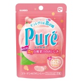 [主購禮]滿999元送1包日本甘樂KANRO- 鮮果實白桃軟糖 特價：$0