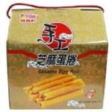 【福義軒】手工芝麻蛋捲禮盒/600g(葷食)