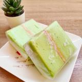 【蘇珊烘培】香蘭椰奶冰涼戚風蛋糕切片盒裝