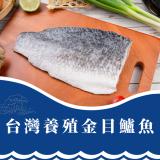 【凍凍鮮】台灣養殖金目鱸魚片-超大片 特價：$175
