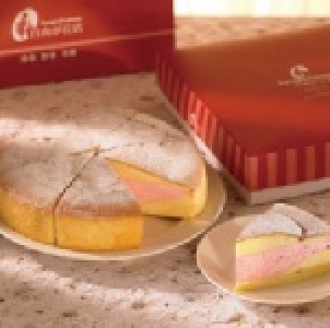 8吋北海道冰淇淋戚風蛋糕-草莓