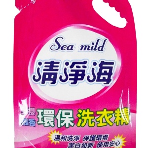 Sea mild 清淨海 環保洗衣精 1800g(野櫻飄香)