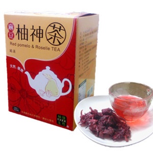 麻豆名產《柚神茶》，天然飲品，不含色素、防腐劑