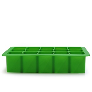 扭扭方冰盒-青草綠