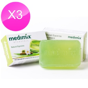 MEDIMIX草本香皂當地特價版淺綠色3入裝