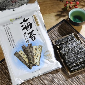 榖粒珍-海苔杏仁片 特價：$69