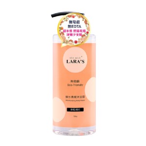 (買六送六)【清淨海】LARA'S 鎖水柔嫩沐浴露─甜橙/橙花720g