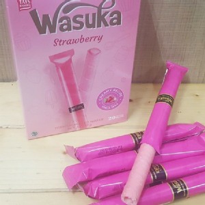 【蔡二哥】Wasuka頂級特濃威化捲-草苺風味(奶素)