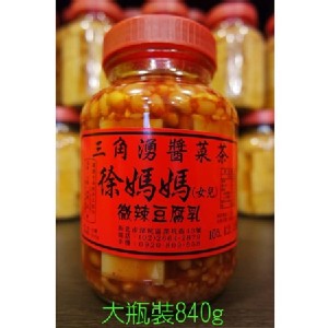 【三角湧徐媽媽醬菜茶】微辣豆腐乳840g