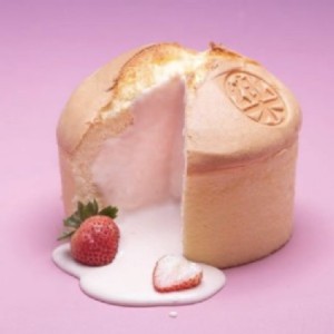 免運!【樂樂甜點】8盒8個 樂樂草莓蜂爆漿布丁蛋糕 6吋/盒