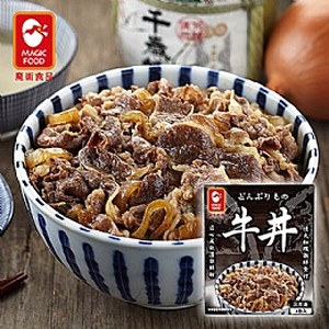 【魔術食品】嚴選日式風味(牛丼)