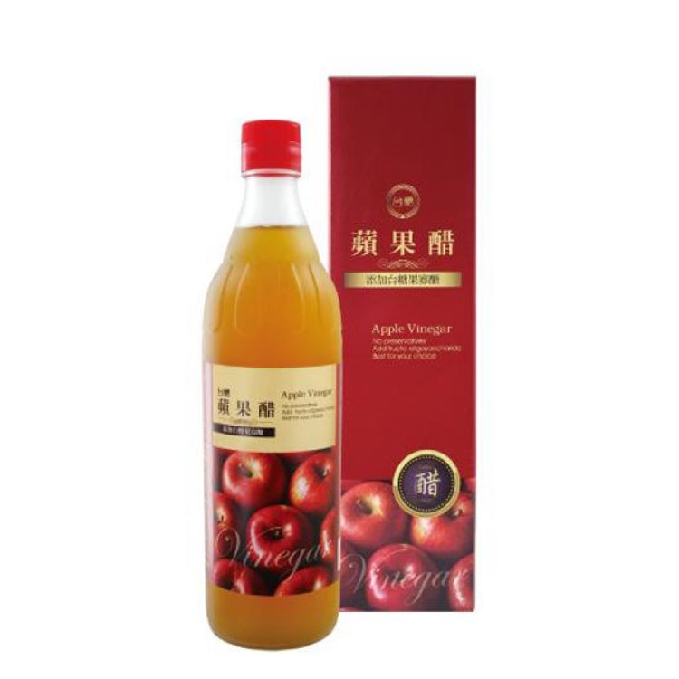 免運!【台糖】3瓶 蘋果醋(600ml/瓶) 600ml/瓶