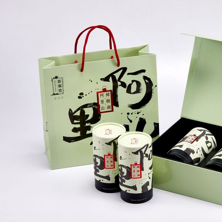 免運!【新瑞登】2盒4罐 樟樹湖阿里山茶禮盒 150g/罐，2罐/盒