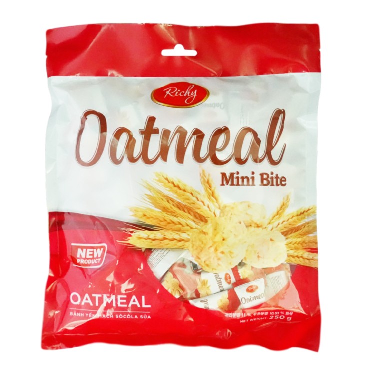 【韓國熱銷】RICHY迷你燕麥餅乾 Oatmeal mine bite 一口燕麥酥