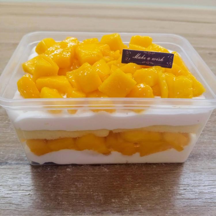 【蘇珊烘培】新鮮雙層芒果香緹寶盒