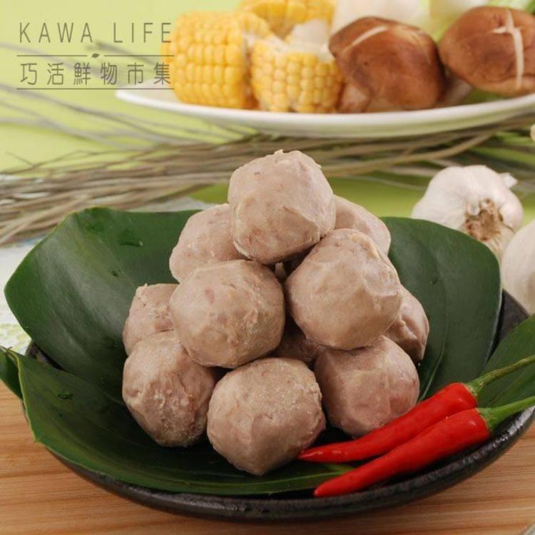 【KAWA巧活】彈牙火鍋丸-能量豬貢丸(原味)