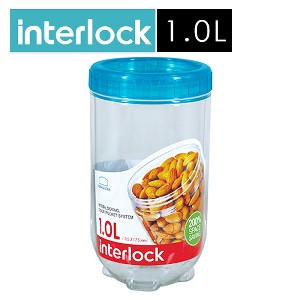 樂扣樂扣INTERLOCK魔法堆疊轉轉罐1.0L/綠