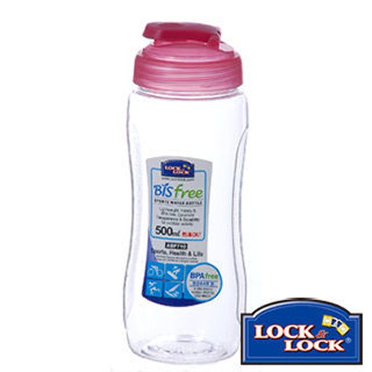 LOCK&LOCK 樂扣樂扣 優質粉彩水壺500ML/粉紅