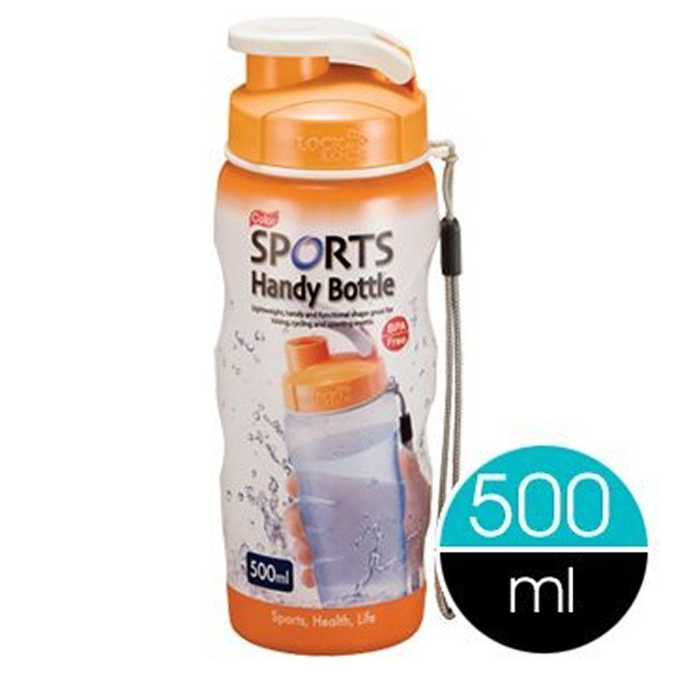 樂扣樂扣優質活力水壺500ml(活力橘)