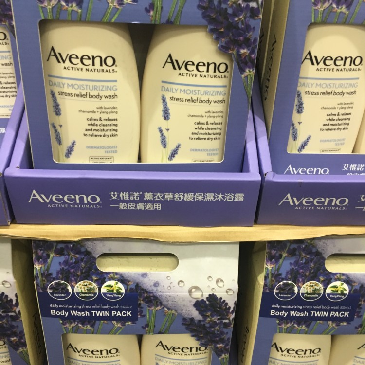 AVEENO艾惟諾舒緩保濕沐浴露2入