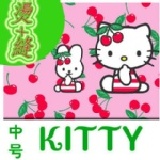 姓名貼-中-Kitty 姓名貼 縫燙兩用