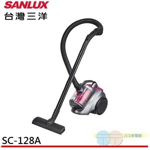 免運!SANLUX 台灣三洋 HEPA濾網真空旋風 吸塵器 SC-128A 臥式