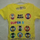 022631BAT MAN棉T(黃)