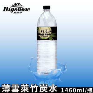 【薄雪萊】竹炭水1460ml 12入/箱