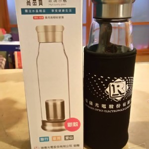 瑞儀高品質玻璃水瓶(含不鏽鋼濾茶器)