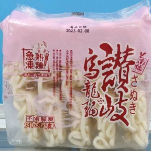 讚岐烏龍麵規格：240g（片）×5/包