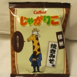 日本超人氣名產~Calbee長頸鹿薯條(味噌口味)