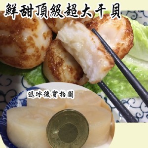 大人小孩都最愛的NG干貝（扇貝肉）1000克