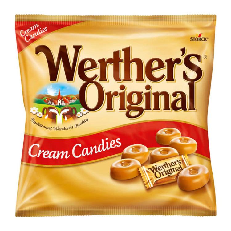 免運!Werther's Original道地的偉特 鮮奶油糖 90g (36包,每包60.7元)