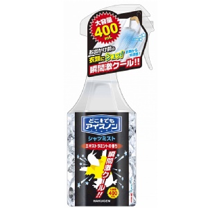 白元衣物冰凍噴霧/石鹼清香400ml【A+1】