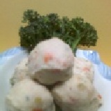 五味蔬菜球 Vegetable ball of the five flavours 大團購10包+送任選商品1包(免運費){訂購電話:070-1075-5331}