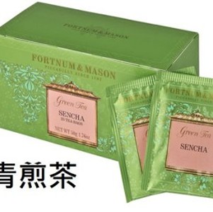 Fortnum&Mason英國皇室紅茶-青煎茶茶包(內含25小包)