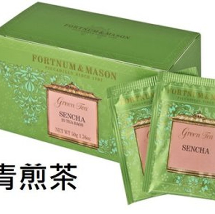 Fortnum&Mason英國皇室紅茶-青煎茶茶包(內含25小包)