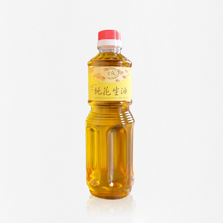 冷壓純花生油 600ml 塑膠瓶