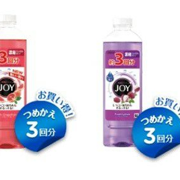 P＆G JOY 速淨除油濃縮洗碗精 440ML補充瓶