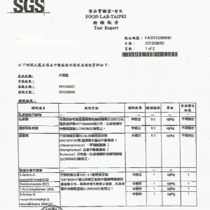 SGS report 1